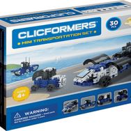 Clicformers 804002 30 pcs Mini Transportation Set