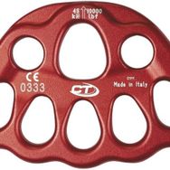 Climbing Technology CT L637 5 Delikli Kırmızı Alüminyum Dağıtım Plakası
