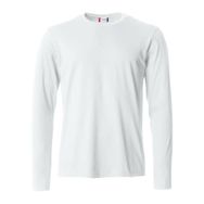 Clique Jarse Basic Beyaz Uzun Kollu Erkek T-shirt