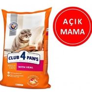 Club 4 Paws 1 kg Dana Etli Açık Yetişkin Kedi Maması