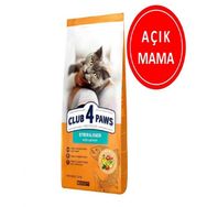 Club4Paws Premium Sterilised Somonlu Açık 1 kg Kısırlaştırılmış Yetişkin Kedi Maması