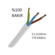 Cmk 3x2,5 cm TTR Tam Bakır Kablo