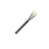 Cmk H05VV-F TTR 3x1.5 mm Siyah 300/500V NYMHY Kablo