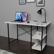 Cmk Store 2 Raflı 60x120 cm Beyaz Çalışma Masası