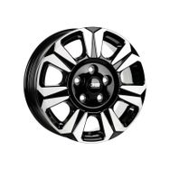 CMS 1469-03 6.5x17"-5x130 ET60 89.1 Diamond Black Gloss 4 Adet Jant