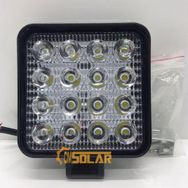 CmSolar Kare 16 Led 48 W Çalışma Sis Lambası
