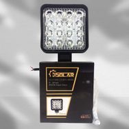 CmSolar Kare 16 Led 9-36 Volt Cool White Çalışma Sis Lambası