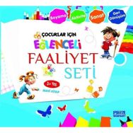 Çocuklar İçin Eğlenceli Faaliyet Seti Mavi Kitap +3 - Parıltı Yayınları