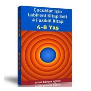 Çocuklar İçin Labirent Kitap Seti 4 Fasikül Kitap Enine Boyuna Eğitim