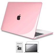 Codegen A2686 Apple 13 Macbook Pro M2 Kristal Pembe Kılıf Koruyucu + Ekran Filmi