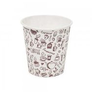 Coffee Desenli 50'li 6,5 oz Karton Bardak