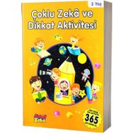 Çoklu Zeka ve Dikkat Aktivitesi 3 Yaş - Sarı Kitap
