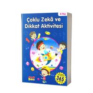 Çoklu Zeka ve Dikkat Aktivitesi 4 Yaş - Mavi Kitap
