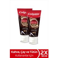 Colgate 2x50 ml Optic White Kahve Çay ve Tütün Kullanıcıları İçin Beyazlatıcı Diş Macunu