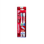Colgate 360 Derece Optik Beyaz Orta Boy 2'li Paket Diş Fırçası
