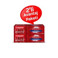 Colgate Optik Anında Beyazlık 2x75 ml Diş Macunu