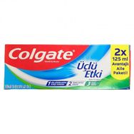 Colgate Üçlü Etki 2x125 ml Diş Macunu