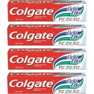 Colgate Üçlü Etki 4x50 ml Diş Macunu