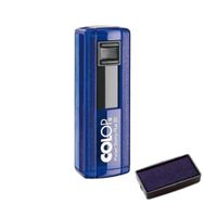Colop CEP20 Mavi Kasa Mavi Keçe 14x38 mm Kaşe