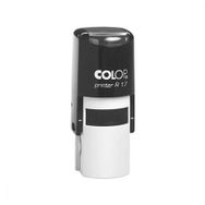 Colop R17 Yuvarlak Siyah Kasa Siyah Keçe 17 mm Kaşe