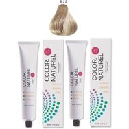 Color Naturel 9.11 Yoğun Küllü Sarı 2x100 ml Saç Boyası