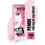 Color Rebel London Parabensiz & Amonyaksız Pembe Yarı Kalıcı Saç Boyası100 ML