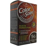 Color Soin 5G Pırıltılı Açık Kestane Organik Saç Boyası