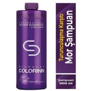Colorinn Tüm Saçlar İçin 1000 ml Parlaklık Verici Mor Şampuan