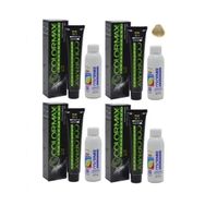 Colormax 10 Açık Sarı 4 Adet Saç Boyası- 4 Adet Oksidan Krem