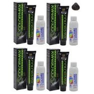 Colormax 4 Kestane 2 Adet Saç Boyası+ 2 Adet Oksidan Krem
