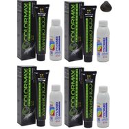 Colormax 4 Kestane 4 Adet Saç Boyası- 4 Adet Oksidan Krem