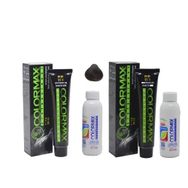 Colormax 5.0 Yoğun Açık Kahve 2 Adet Saç Boyası+ 2 Adet Oksidan Krem