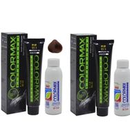 Colormax 5.43 Koyu Kahve Dore Bakır Saç Boyası+ Oksidan Krem