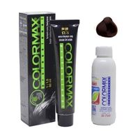Colormax 5.74 Elegan Kahve Karamel 4 Adet Saç Boyası- 4 Adet Oksidan Krem