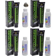 Colormax 7.1 Küllü Kumral 4'lü Saç Boyası + 4x90 ml Oksidan Krem