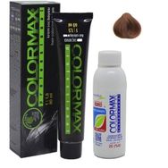 Colormax 7.43 Kumral Bakır Dore 4 Adet Saç Boyası- 4 Adet Oksidan Krem