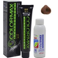 Colormax 7.43 Kumral Bakır Dore Saç Boyası+ Oksidan Krem