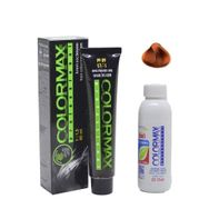 Colormax 7.44 Kumral Yoğun Bakır Saç Boyası+ Oksidan Krem