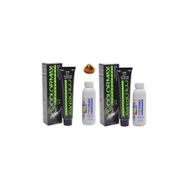 Colormax 8.44 Koyu Sarı Yoğun Bakır Saç Boyası + 2x90 ML Oksidan Krem
