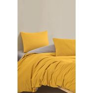 Colorpool Bright Future 200x220 CM Hardal Gri Nevresim Takımı