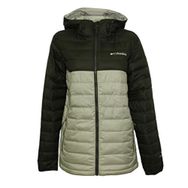 Columbia 2086944-348 Powder Lite Hooded Yeşil Erkek Mont