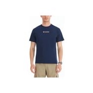 Columbia 9120340-010 Lacivert Pamuklu Marka Logolu Yazlık Günlük Kullanım Erkek T-shirt
