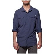 Columbia AO0651 Lacivert Silver Ridge2.0 Long Sleeve Shirt Erkek Gömlek