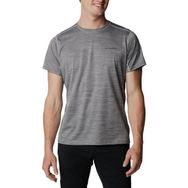 Columbia AO3561 Alpine Chill Zero Gri Kısa Kollu Erkek T-shirt