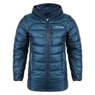 Columbia Autumn Park Down Hooded 1930241-464 Lacivert Erkek Mont
