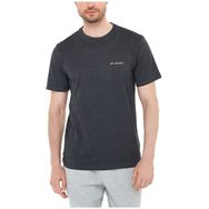 Columbia CS0282 CSC M BASIC SM LOGO BRUSHED O Yaka Düz Antrasit Melanj Erkek T-shirt
