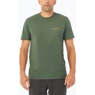 Columbia CS0282 Csc M Basic Sm Logo Brushed Ss Yeşil Erkek T-shirt