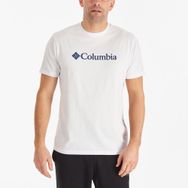 Columbia CS0287-100 M Basic Erkek Beyaz Outdoor T-Shirt