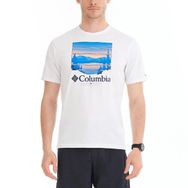 Columbia CS0304-100 CSC M Colorful Vista SS Tee Beyaz Erkek Kısa Kollu T-shirt