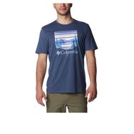 Columbia CS0304-480 CSC M Colorful Vista SS Tee Mavi Erkek T-Shirt